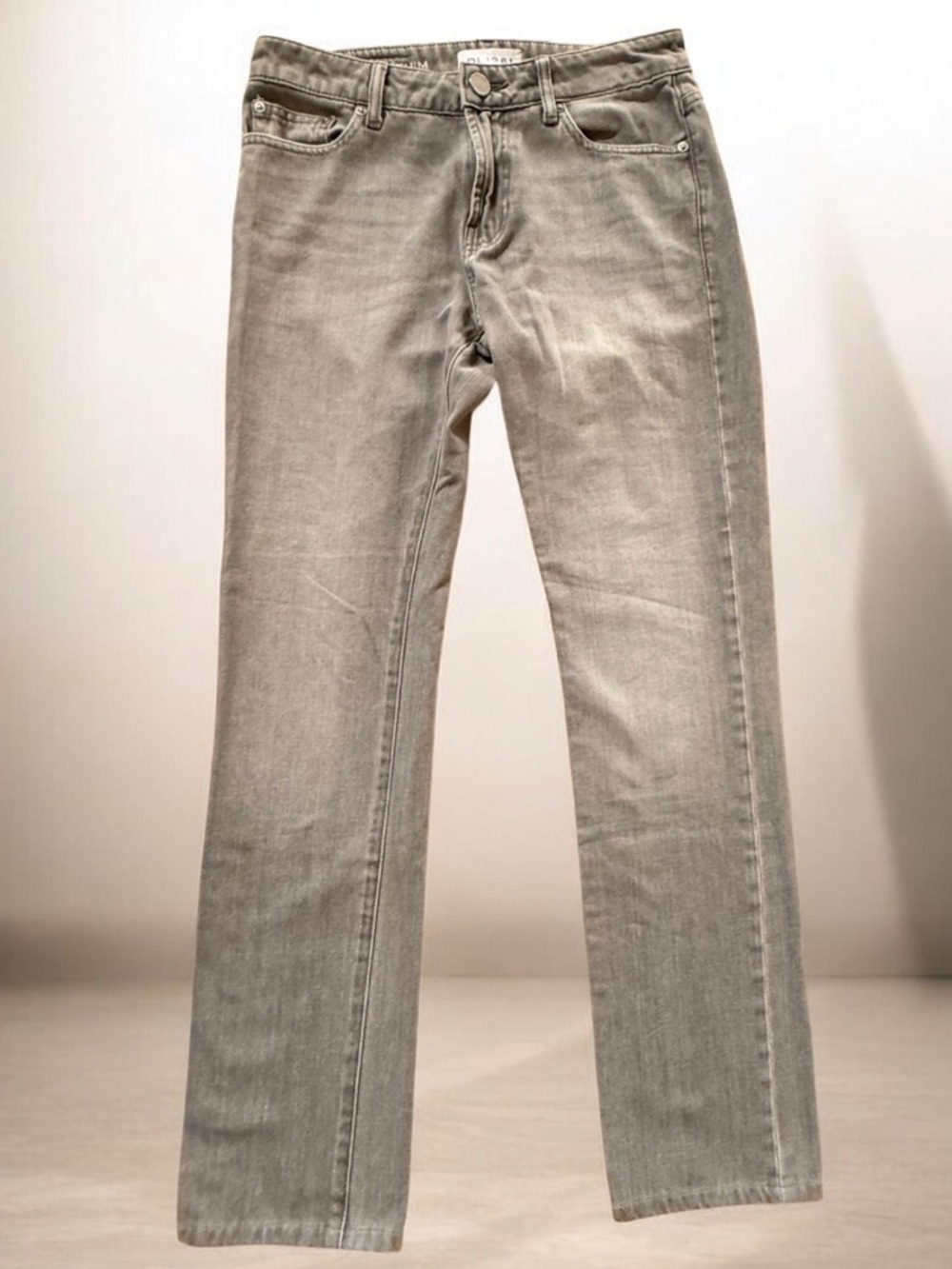 DL1961 Nick Slim Jeans Mens 30x30 Gray Wash Stretch Denim Modern Fit Premium